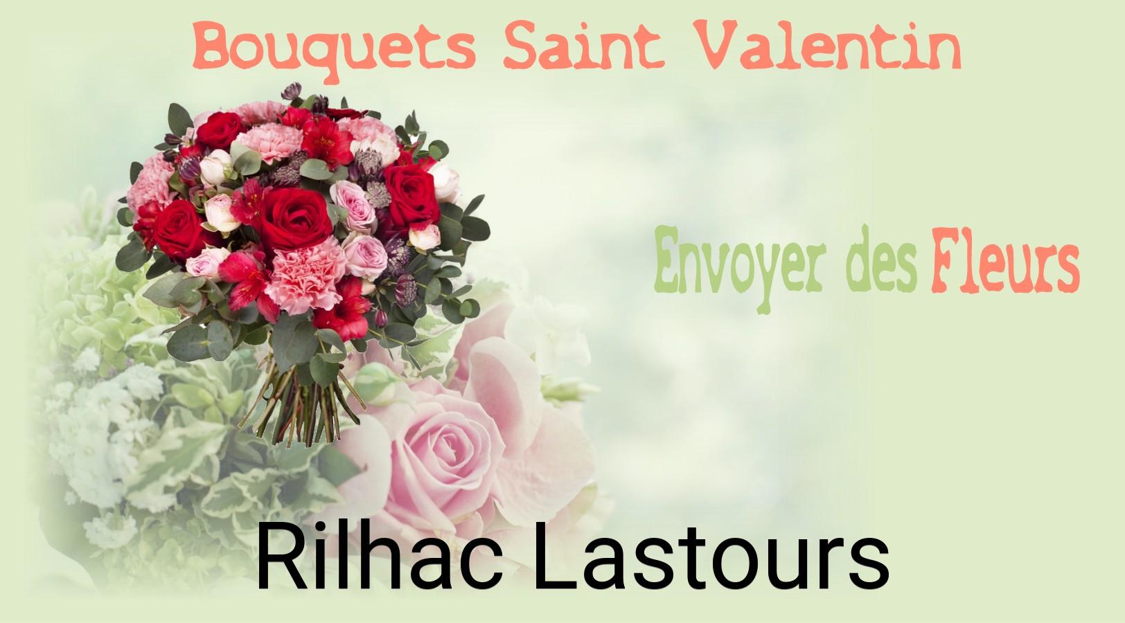 Roses de Saint-Valentin livrées à Rilhac-Lastours